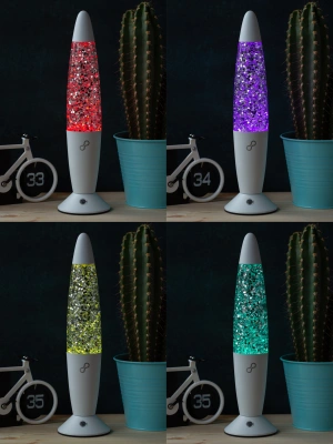 Лава лампа Amperia Rocket Smart Сияние (34 см) White Лава лампа Amperia Rocket Smart Сияние (34 см) White