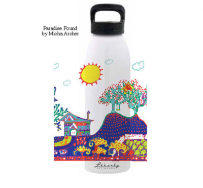 фляга Artisan Paradise Found by Micha Archer / 710 мл. / белая / коробка / Liberty