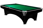 Стол / пул "Dynamic III" 9 ф (матово-черный) Стол / пул "Dynamic III" 9 ф (матово-черный)