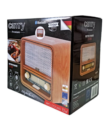 Ретро-радиоприемник CAMRY CR1188, BT, stereo