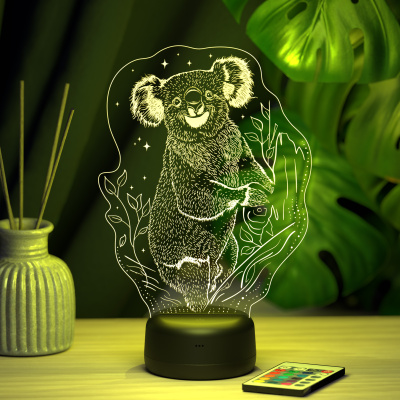 3D ночник Коала #2