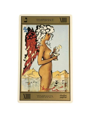 Карты Таро. "Salvador Dali. Universal Tarot. Gold Edition" / Сальвадор Дали. Универсальное Таро (Золотое издание), AGM Urania