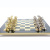 Шахматный набор "Греческая Мифология" (36х36 см), доска зеленая