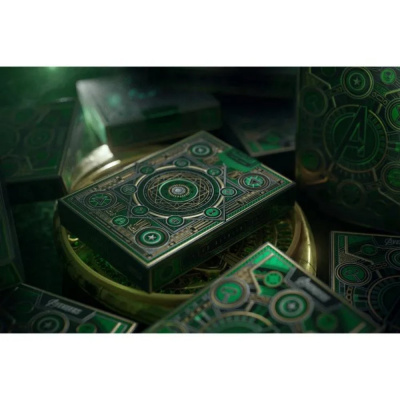 Карты "Theory11 Avengers Infinity Saga Green Edition"