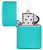 Зажигалка ZIPPO Classic 49454 с покрытием Flat Turquoise, латунь/сталь, бирюзовая, глянцевая, 38x13x57 мм Зажигалка ZIPPO Classic 49454 с покрытием Flat Turquoise, латунь/сталь, бирюзовая, глянцевая, 38x13x57 мм