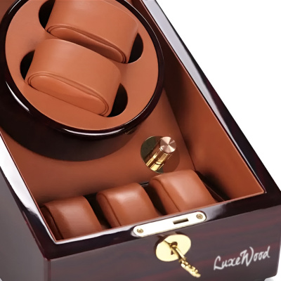 Шкатулка Luxewood для автоподзавода 2-ух и хранения 3-ёх часов LW024-5BR-5, венге Шкатулка Luxewood для автоподзавода 2-ух и хранения 3-ёх часов LW024-5BR-5, венге