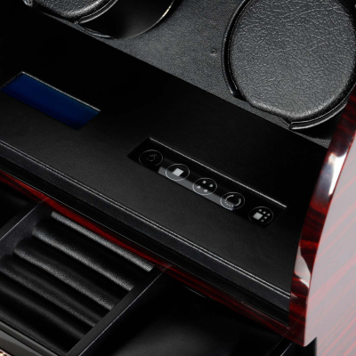 Модуль LuxeWood для подзавода 2-х и хранения 2-х часов LW322-51N, венге