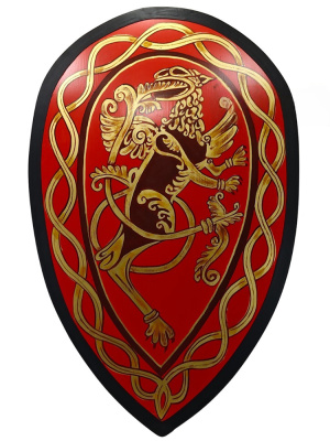 Щит Каплевидный русский