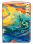 Зажигалка ZIPPO Classic с покрытием 540 Tumbled Brass, латунь/сталь, разноцветная, 38x13x57 мм