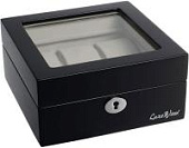 Шкатулка LuxeWood  для хранения  6-ти часов арт.LW841-6-1, черная