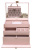 Шкатулка для хранения украшений, Davidts, 335030-11, розовый