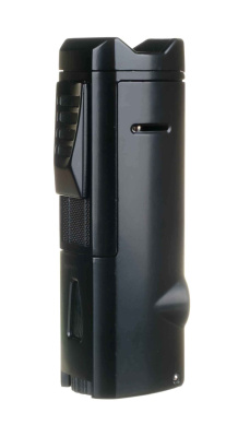 Зажигалка сигарная Passatore, тройное пламя, черная