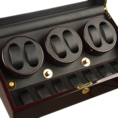 Шкатулка Luxewood для подзавода 6-ти и хранения 7-ми часов LW038-51-F-5, венге