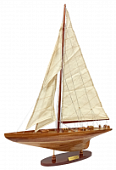 Сувенирная модель яхты "Shamrock" 1930г. (Y-02), 60*76 см