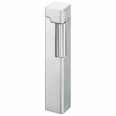 Кремниевая зажигалка Windmill SQUARE Dia Silver Satin, серая