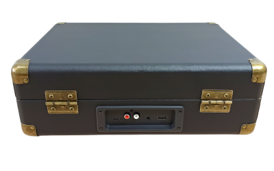 Виниловый проигрыватель патефон Suprem с USB, Bluetooth, черный, M-25Bk