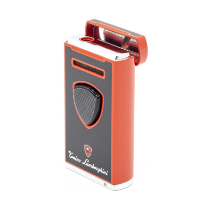 Турбо зажигалка TONINO LAMBORGHINI PERGUSA (MFH-307) BLACK WITH RED