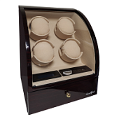 Шкатулка Luxewood для подзавода 4-х и хранения 2-х часов LW324-5C-D, венге
