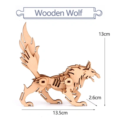 Конструктор The Science of wood Волк Конструктор The Science of wood Волк