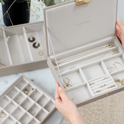 Шкатулка LC Designs для хранения украшений арт.76936, тауп