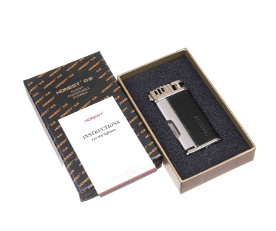 Зажигалка трубочная с тампером Honest, 381-Black