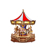 Конструктор музыкальная шкатулка Классическая карусель Robotime Classic Carousel