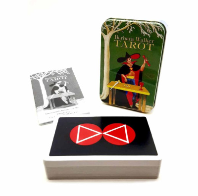 Карты Таро. "Barbara Walker Tarot in a Tin" / Таро Барбары Уолкер в жестяной банке, US Games