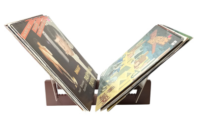 Держатель для 50-ти виниловых пластинок, RB-50M, мокко Держатель для 50-ти виниловых пластинок, RB-50M, мокко