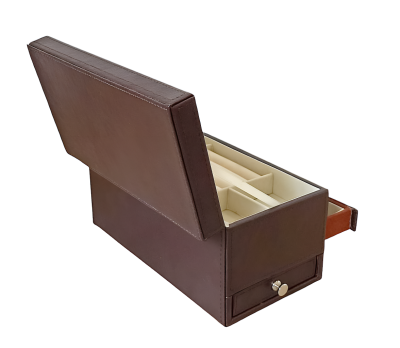 Шкатулка для украшений, коричневый, арт.AG100052 Шкатулка для украшений, коричневый, арт.AG100052