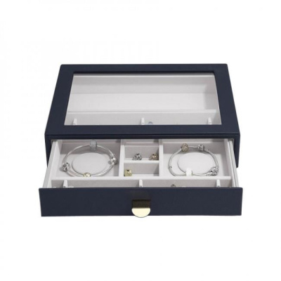 Шкатулка-ящик LC Designs для хранения украшений арт.75792, темно-синий