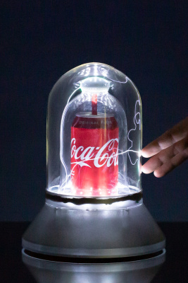 Плазменный шар-купол "Coke"