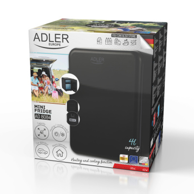 Мини-холодильник Adler AD 8084 4л., черный