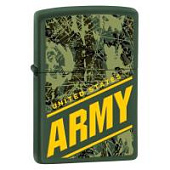 Зажигалка Zippo ARMY/ green matte