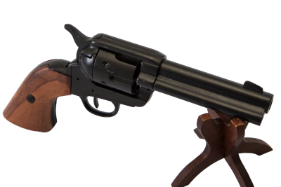 Макет. Револьвер Кольт CAL.45 PEACEMAKER 4,75" ("Миротворец") (США, 1873 г.), черный