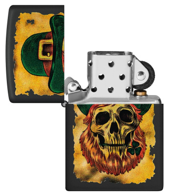 Зажигалка ZIPPO Lucky Map с покрытием Black Matte, латунь/сталь, черная, 38x13x57 мм (без бензина) Зажигалка ZIPPO Lucky Map с покрытием Black Matte, латунь/сталь, черная, 38x13x57 мм (без бензина)