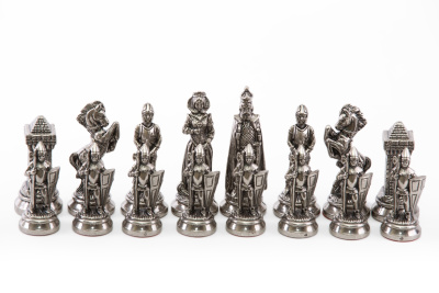 Шахматы "Мария Стюарт" (в комплекте нарды и шашки), Italfama