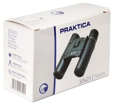 Бинокль PRAKTICA Falcon 10x25, черный