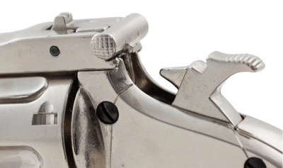 Макет. Револьвер Smith & Wesson Schofield  ("Смит и Вессон Скофилд") CAL.45 (США, 1869 г.), никель