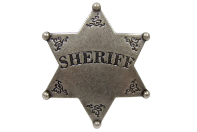 Значок шерифа (звезда шестиконечная) США