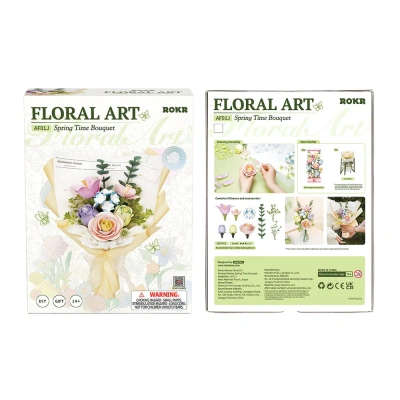 Конструктор 3D-пазл DIY Весенний букет Robotime Spring Time Bouquet