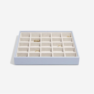 Лоток LC Designs для хранения украшений арт.74593, голубой Лоток LC Designs для хранения украшений арт.74593, голубой
