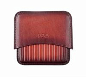 Сигаретница P&A на 10 штук, натуральная кожа