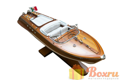 Модель катера, Aquarama, AS182, Italy, коричневый