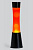 Лава-лампа CG 39см Black Жёлтая/Красная (Воск)