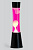 Лава-лампа CG 39см Black Белая/Розовая (Воск)