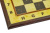 Шахматная доска средняя из янтаря с рамкой 37*37