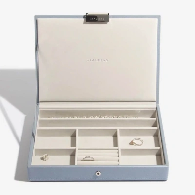 Шкатулка LC Designs для хранения украшений арт.73740, голубая Шкатулка LC Designs для хранения украшений арт.73740, голубая