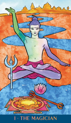 Карты Таро "Yoga Tarot Cards" Lo Scarabeo / Карты Таро Йоги Ло Скарабео