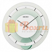 Стеклянные настенные часы Seiko, QXC220WN, с маятником 