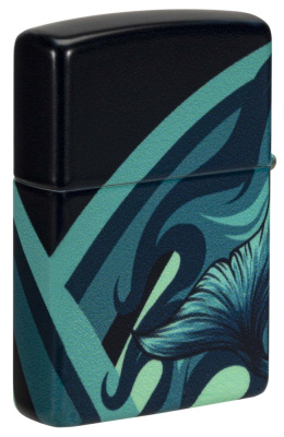 Зажигалка ZIPPO Mermaid Design с покрытием 540 Matte, латунь/сталь, черная, матовая, 38x13x57 мм Зажигалка ZIPPO Mermaid Design с покрытием 540 Matte, латунь/сталь, черная, матовая, 38x13x57 мм